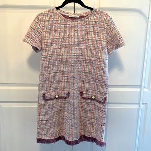 ZARA pink tweed dress! 🌸💐💞💓